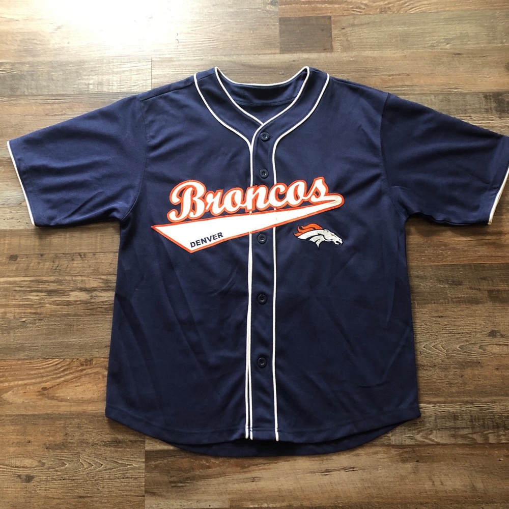NWOT - Denver Broncos Baseball Jerseys #16 Jake Plummer